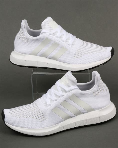 adidas white sneakers mens|adidas white athletic shoes men.